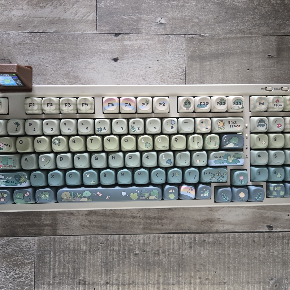 Rainy Day Frog Creamy Keyboard